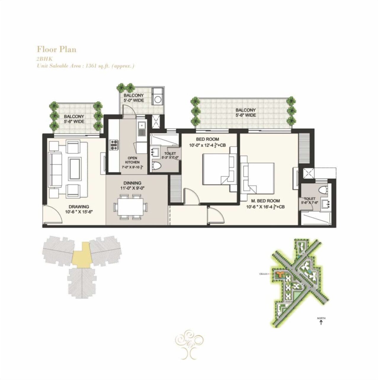 Ansal Highland Park Floor Plan